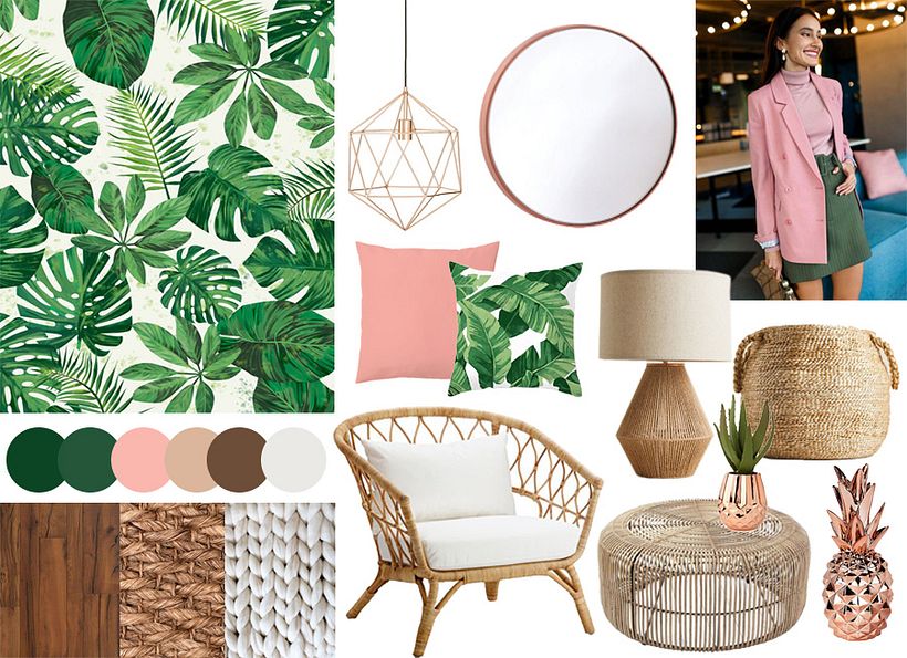 Moodboard: Boho Tropical