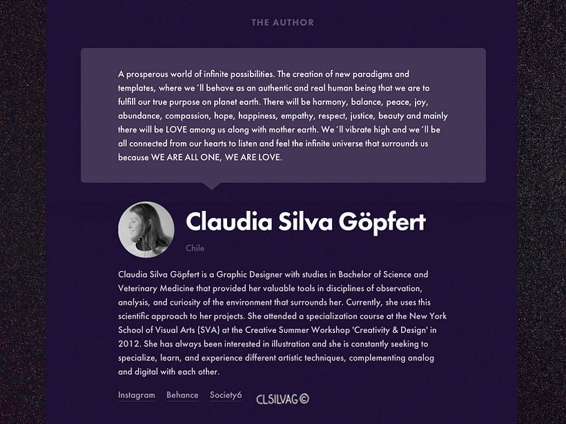 Autora Naipe 6 de Tréboles