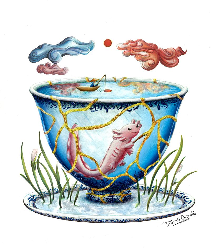 Axolote Kintsugi 1