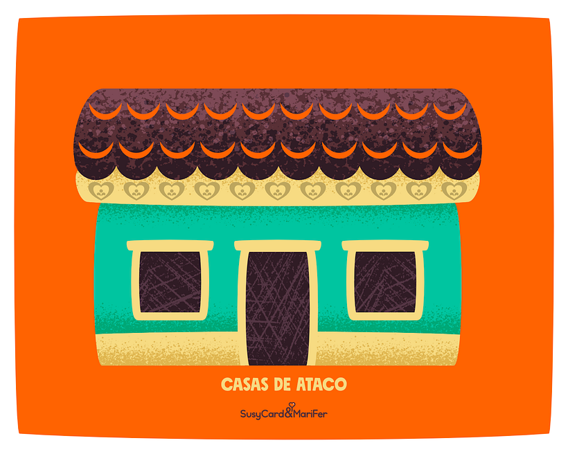 Mapa de Ataco - Illustration vectorielle