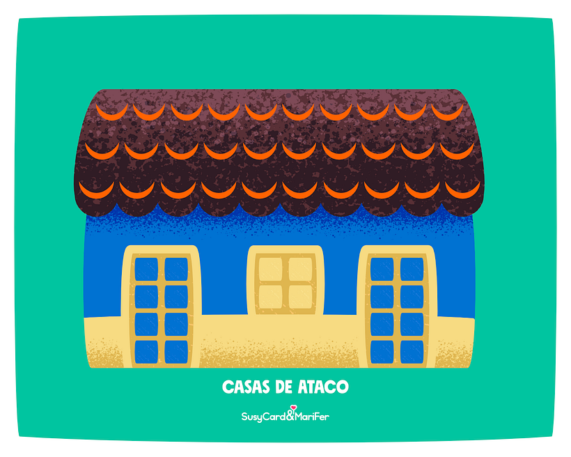 Mapa de Ataco - Illustration vectorielle