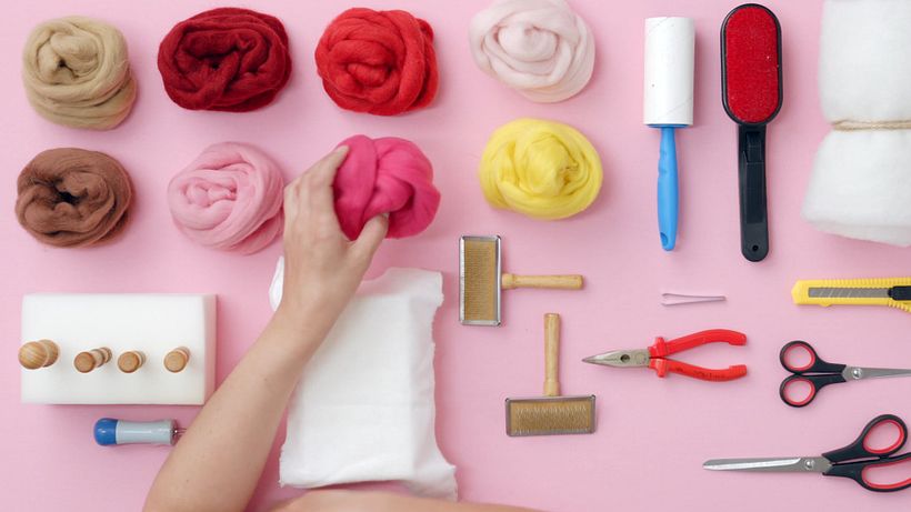 Materials: Needle Felting 3