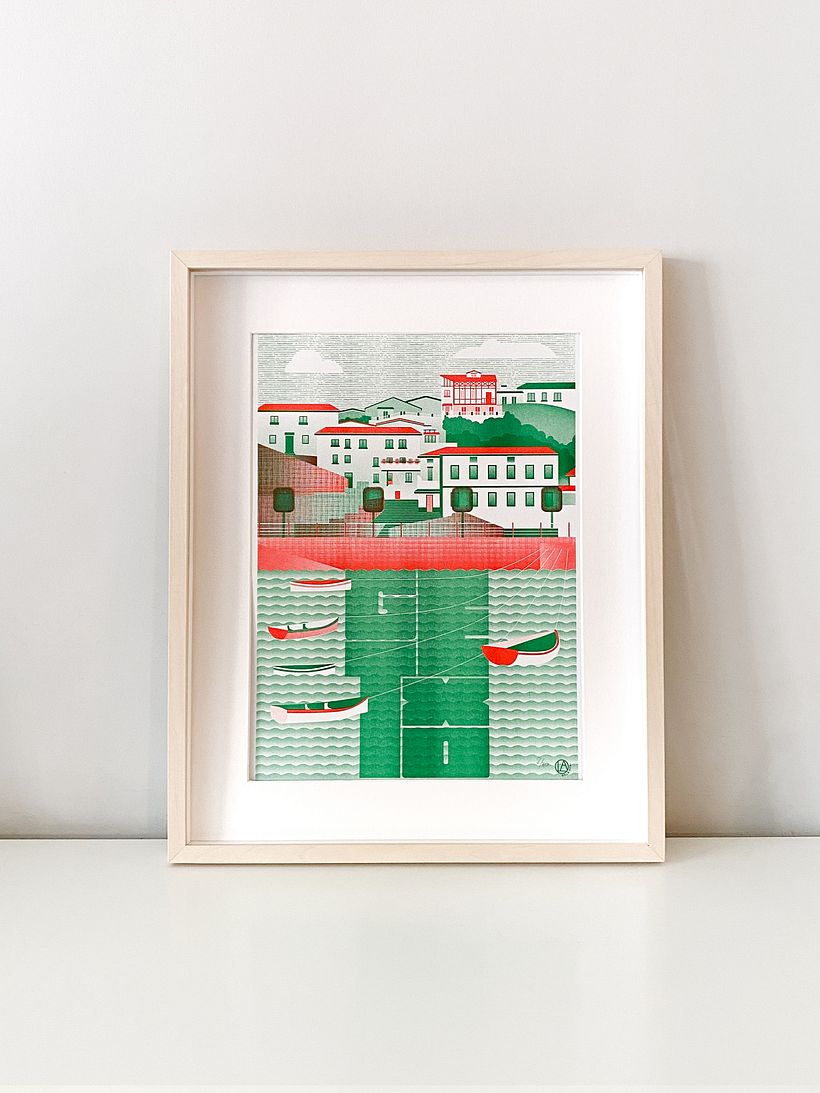 Lámina del Puerto Viejo