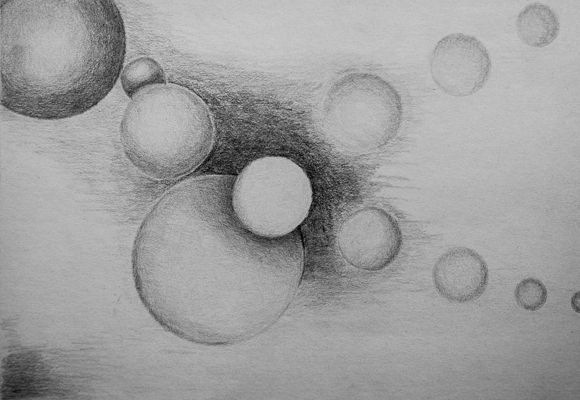 Primeras prácticas de dibujo - Dessin au crayon