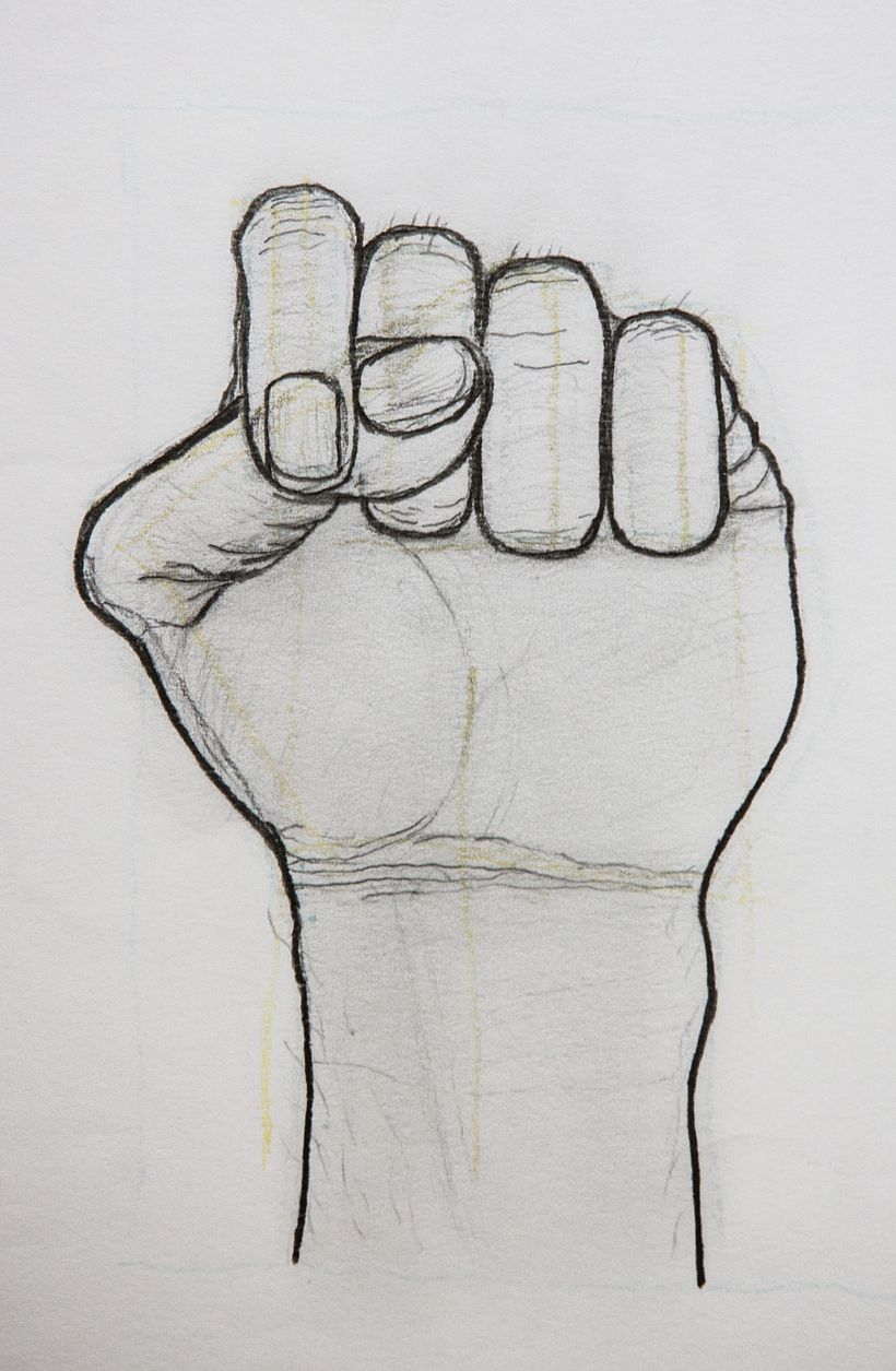 Primeras prácticas de dibujo - Dessin au crayon