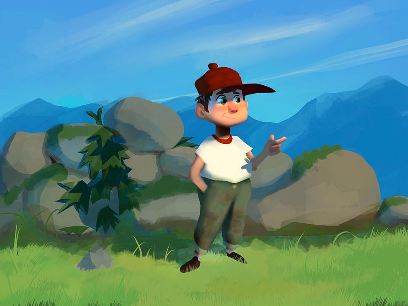 My project in Lighting Principles for Digital Painting course 1