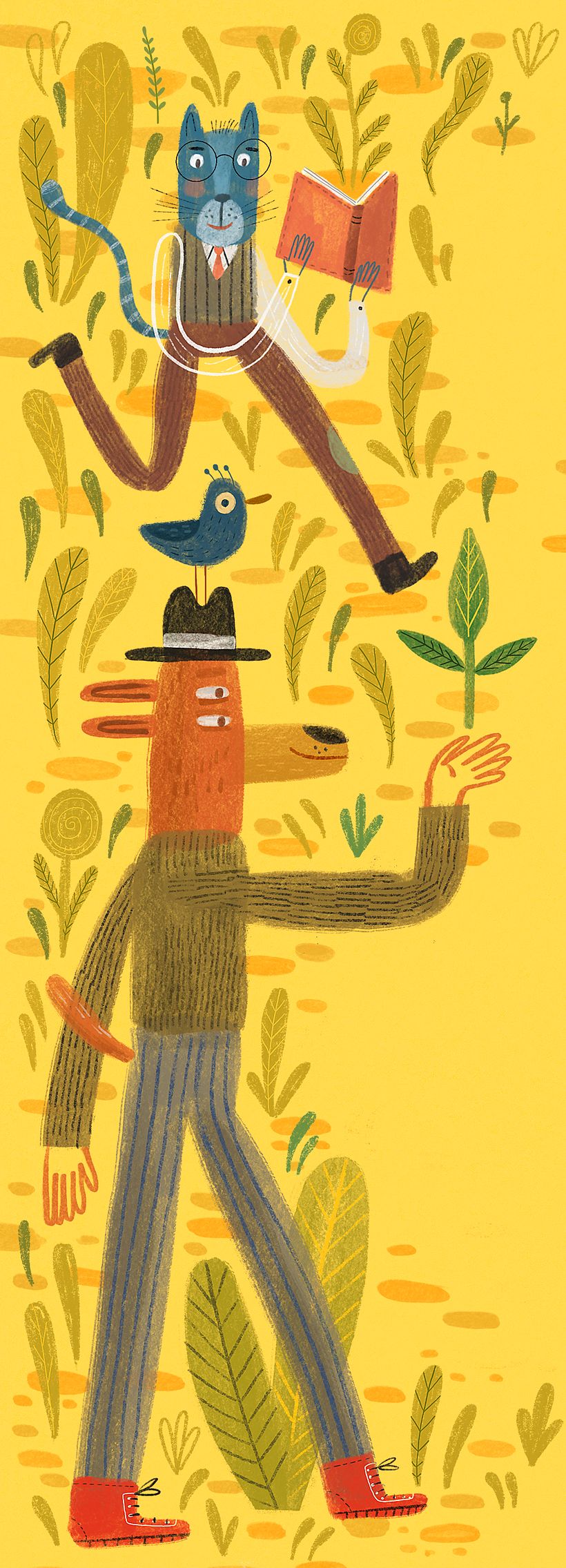 Para dibujar para niños, hay que dibujar como ellos: sin miedo y hacer de la ilustración un lugar divertido.