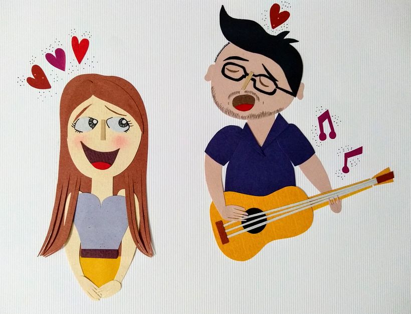 Muy enamorada de ti! 