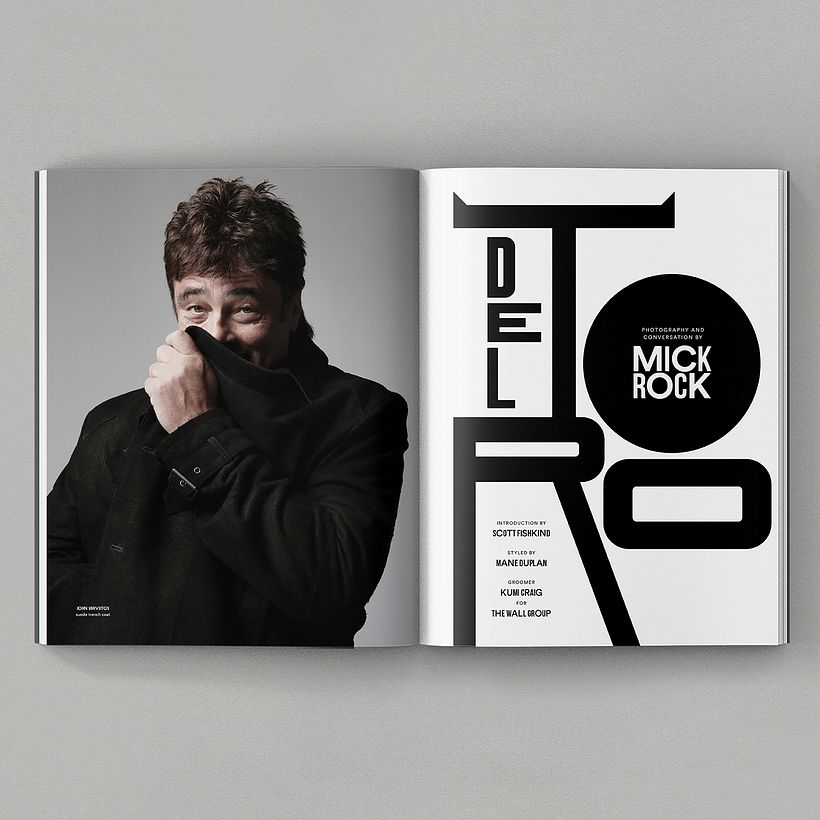 Del Toro by Mick Rock 1