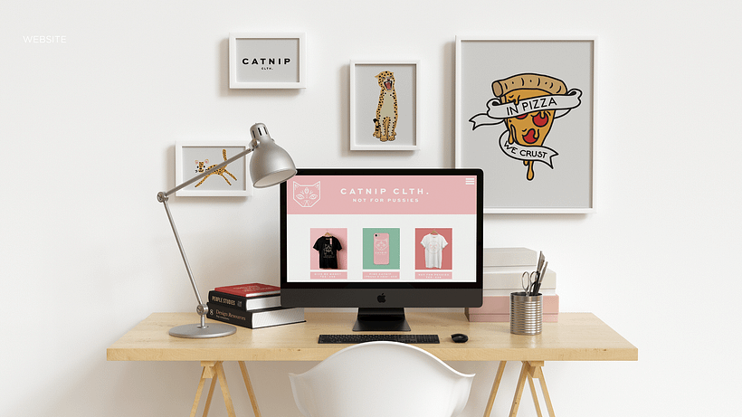 CATNIP CLOTHING - Logo, illustrations 4