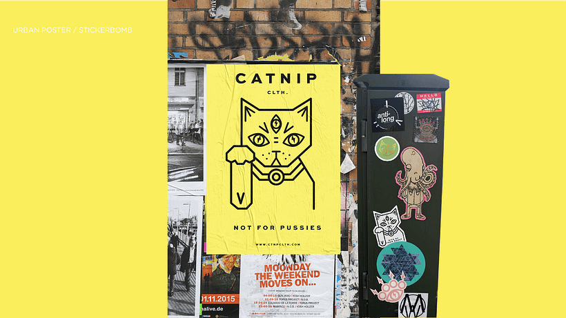 CATNIP CLOTHING - Logo, illustrations 5