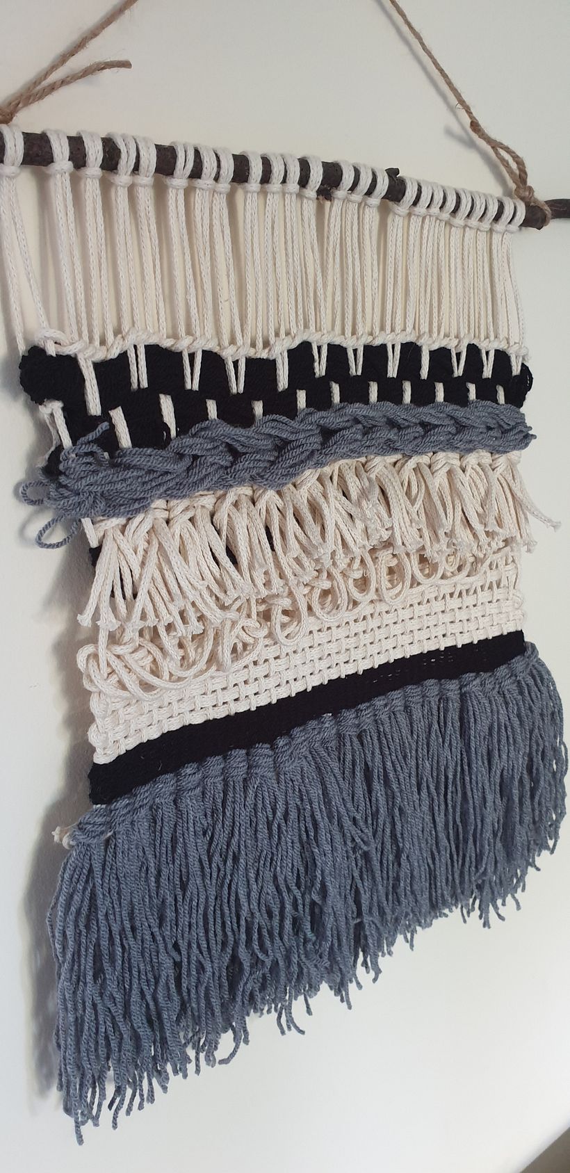 My project in Introduction to Textile Weaving course 2