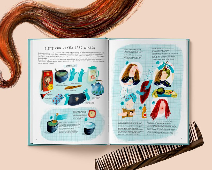 teñirse con henna paso a paso