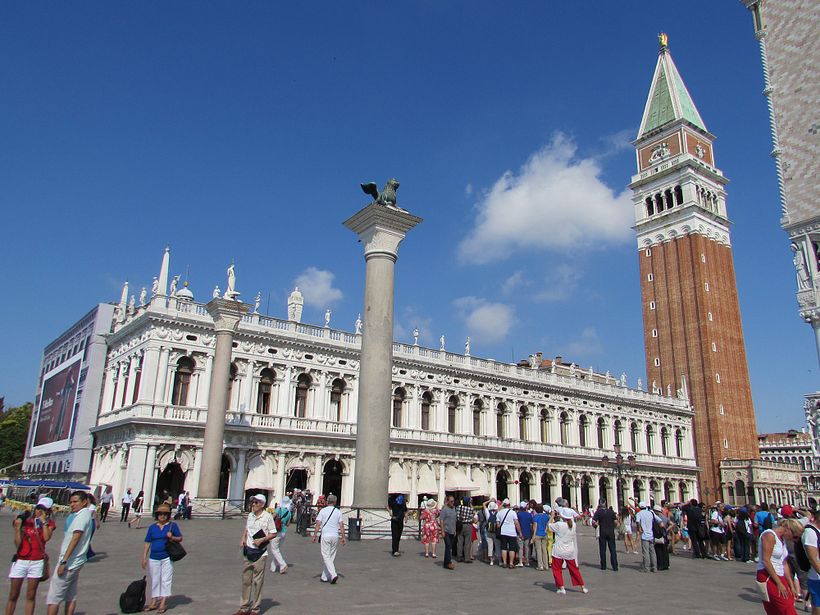 Biblioteca Marciana de Venecia. Foto por Cezar Suceveanu