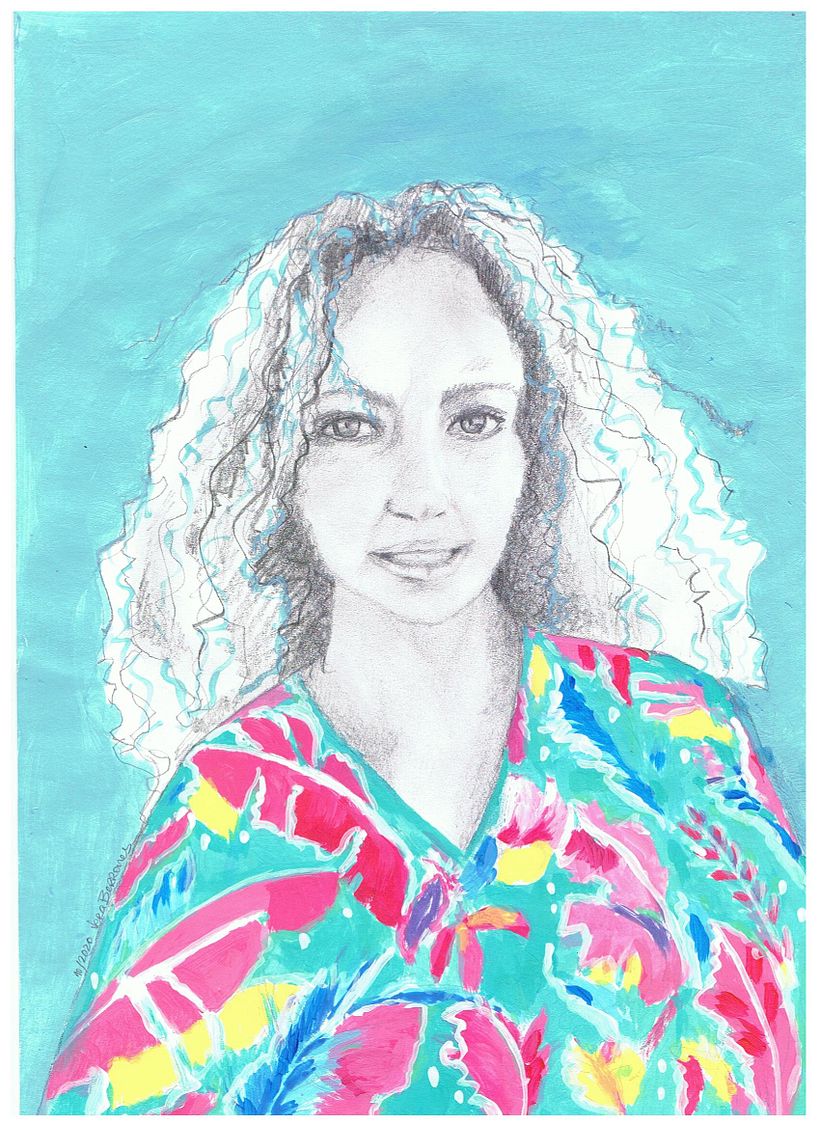 Projeto final: Retrato com lápis e técnicas de cor.  0