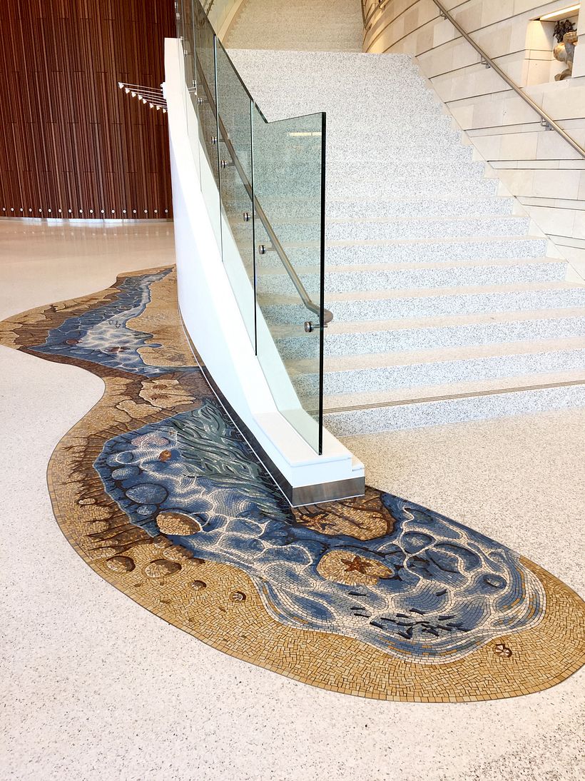 A Walk Along The California Seashore - Mosaic Trail  -1