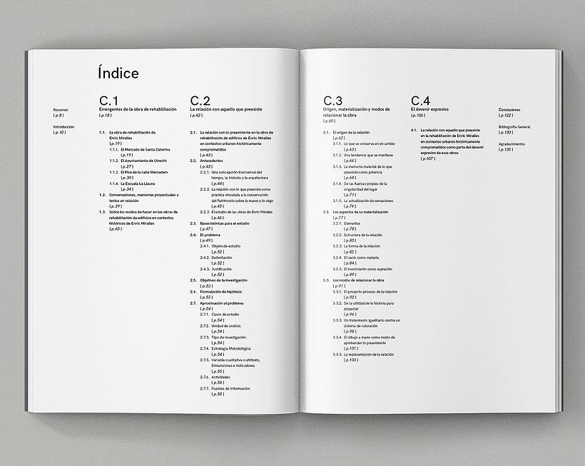 On Enric Miralles' work. PHD Thesis 6