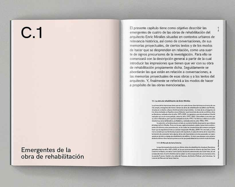 On Enric Miralles' work. PHD Thesis 11