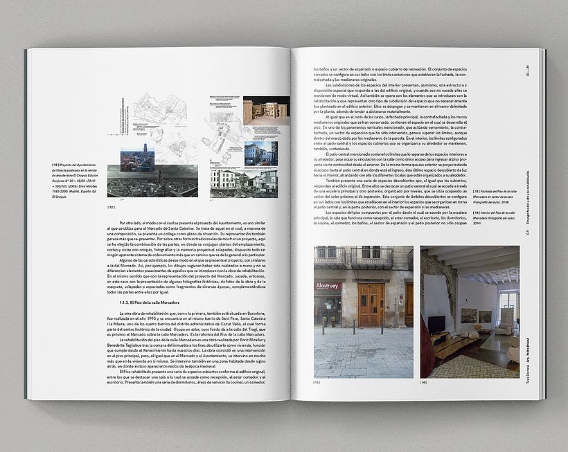 On Enric Miralles' work. PHD Thesis 17