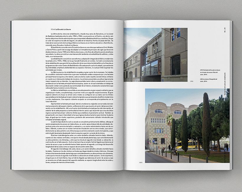 On Enric Miralles' work. PHD Thesis 18