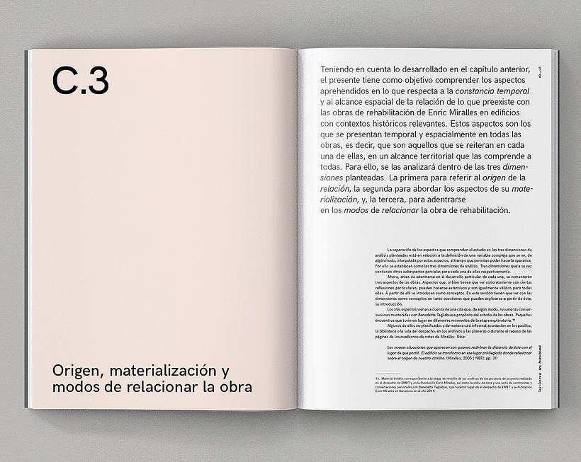 On Enric Miralles' work. PHD Thesis 21