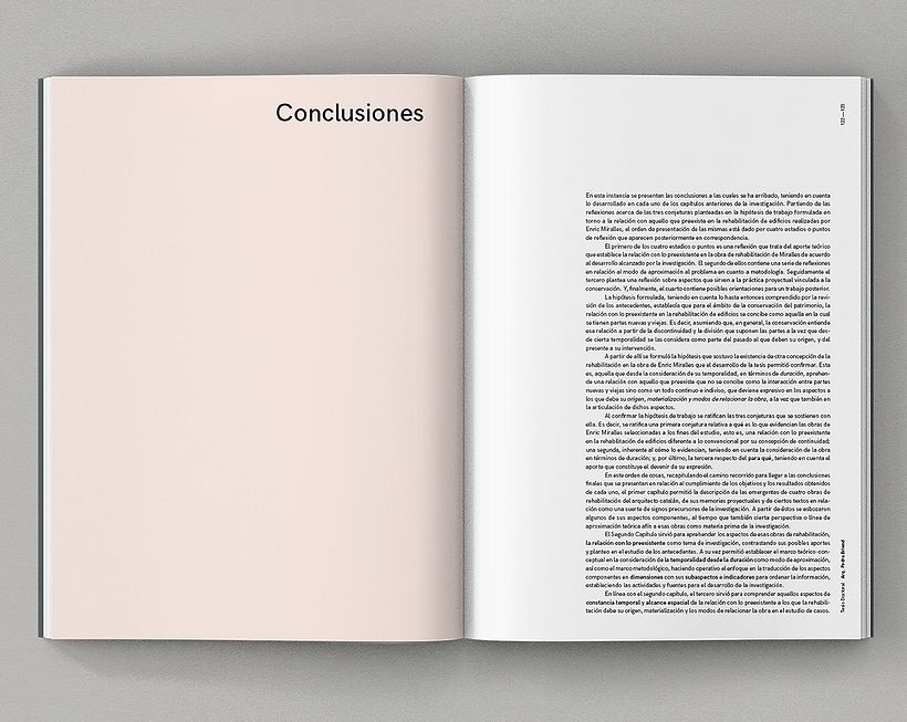 On Enric Miralles' work. PHD Thesis 32