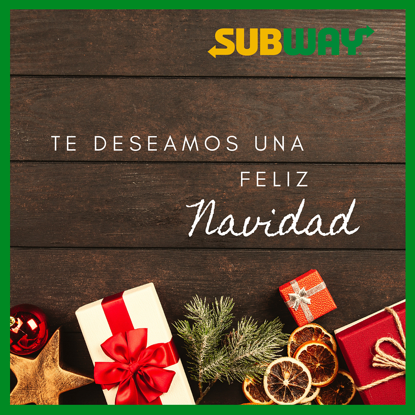 Este podría ser un post de Feliz Navidad.