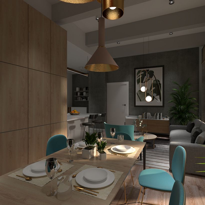 Proyecto visualización arquitectura | Sketchup + Vray Next 2