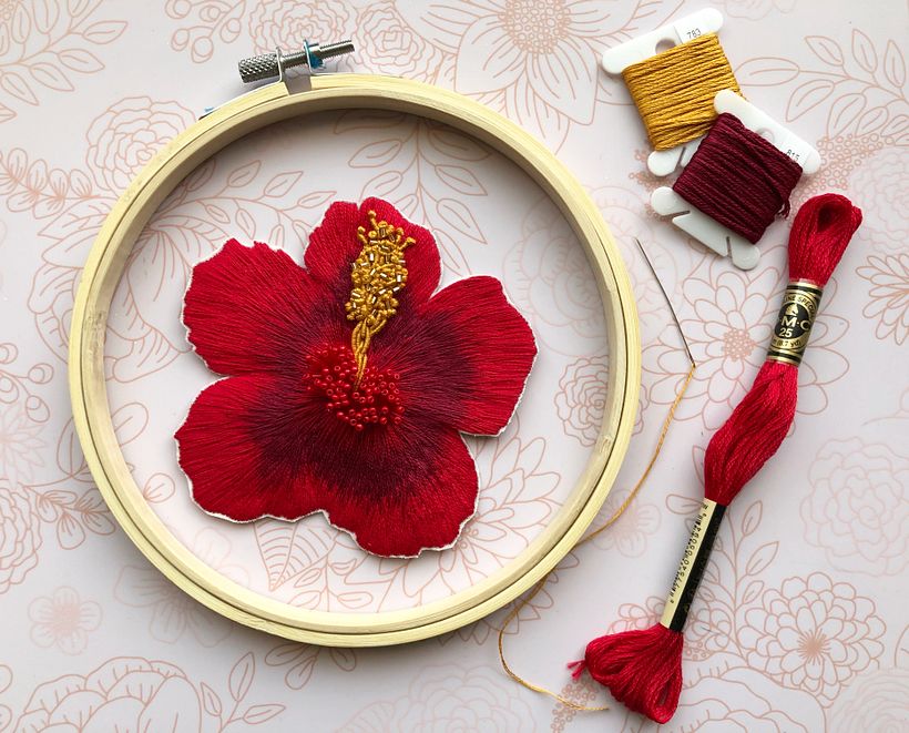 Primer parche terminado  