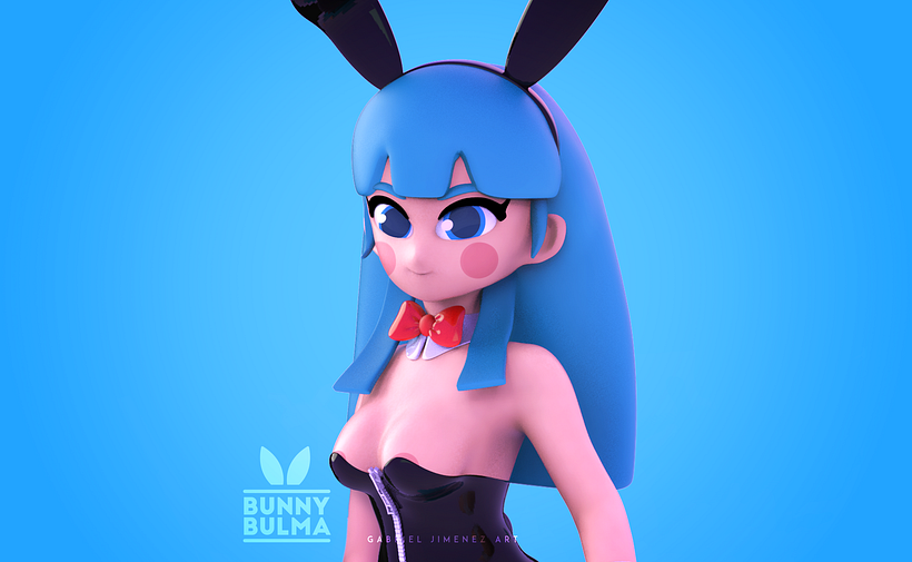 Bunny Bulma y Milk / Dragon Ball 8