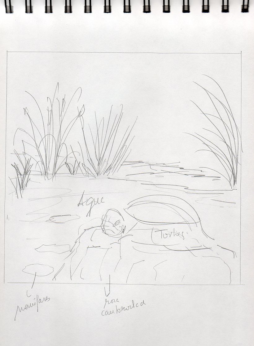 Boceto 1. Primeras ideas