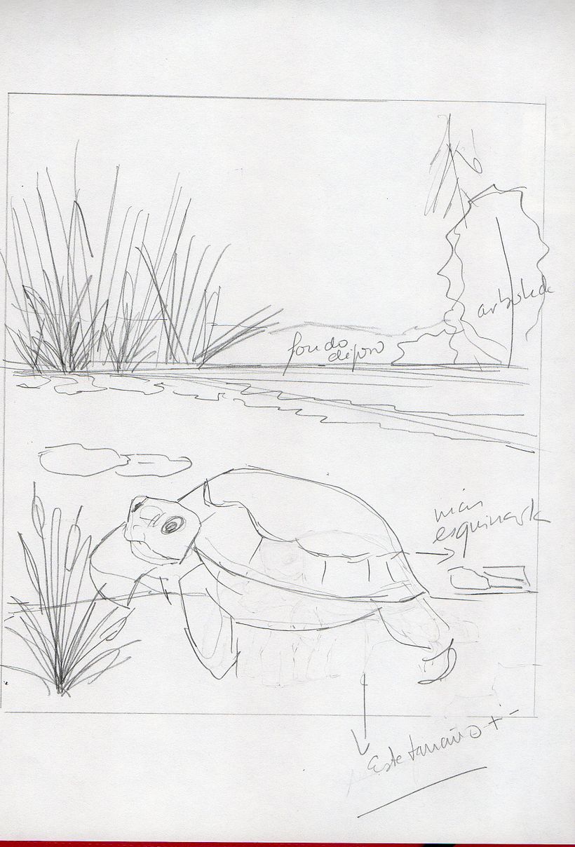 Boceto 2. Cambios