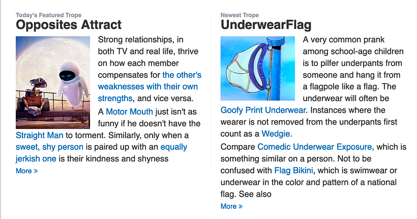 TV Tropes