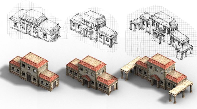 Edificios de viviendas. Niveles 5-7.