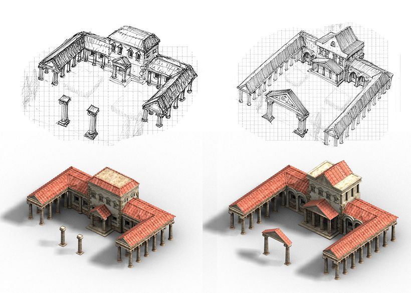 Edificios de viviendas. Niveles 8 y 9.