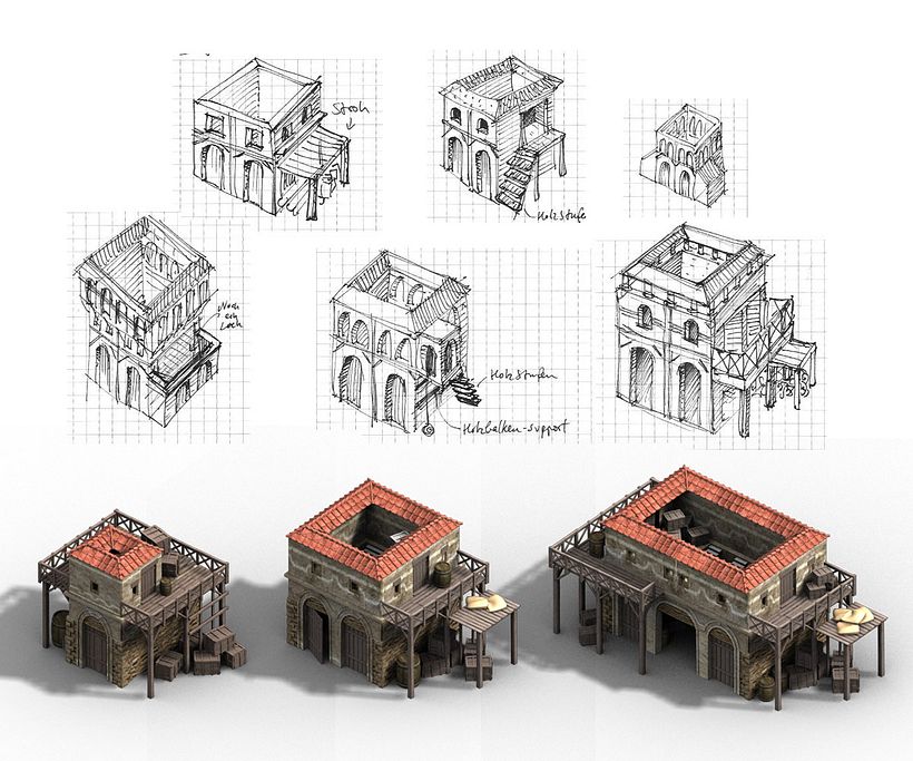 Almacén. 3 niveles.