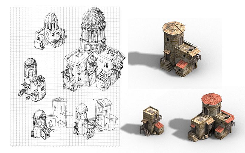 Casa del alquimista. 3 niveles.