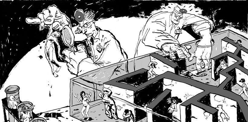 Ilustración editorial. - Geleneksel illüstrasyon