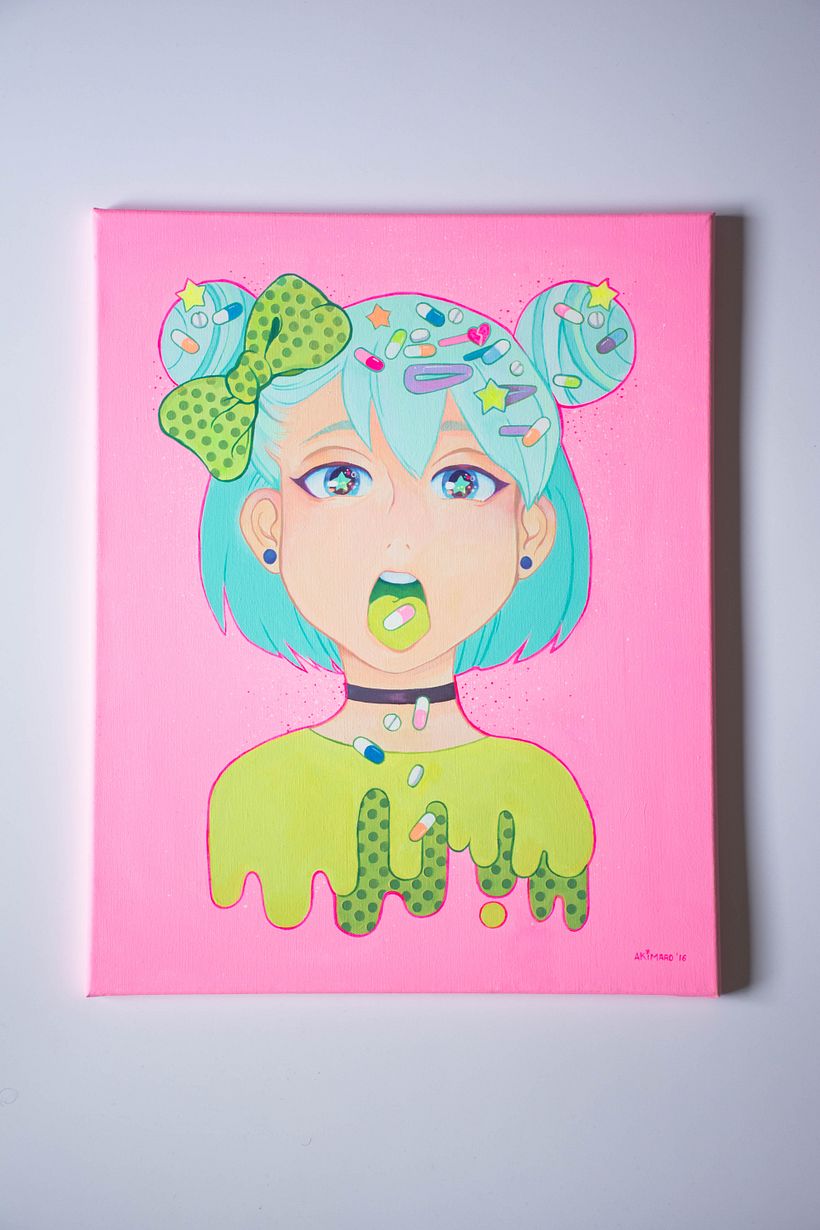 Sick - Acrílico sobre tela