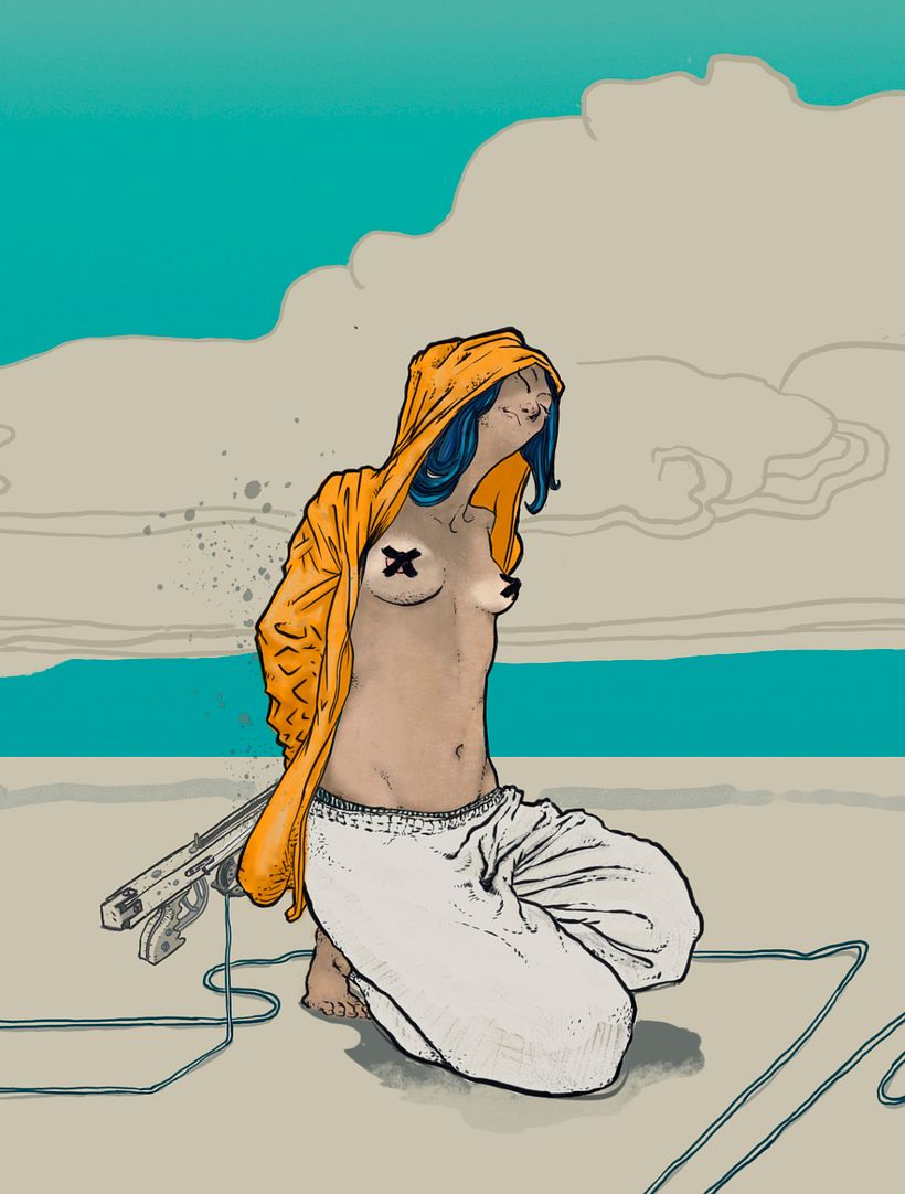 Ilustración editorial. - Geleneksel illüstrasyon