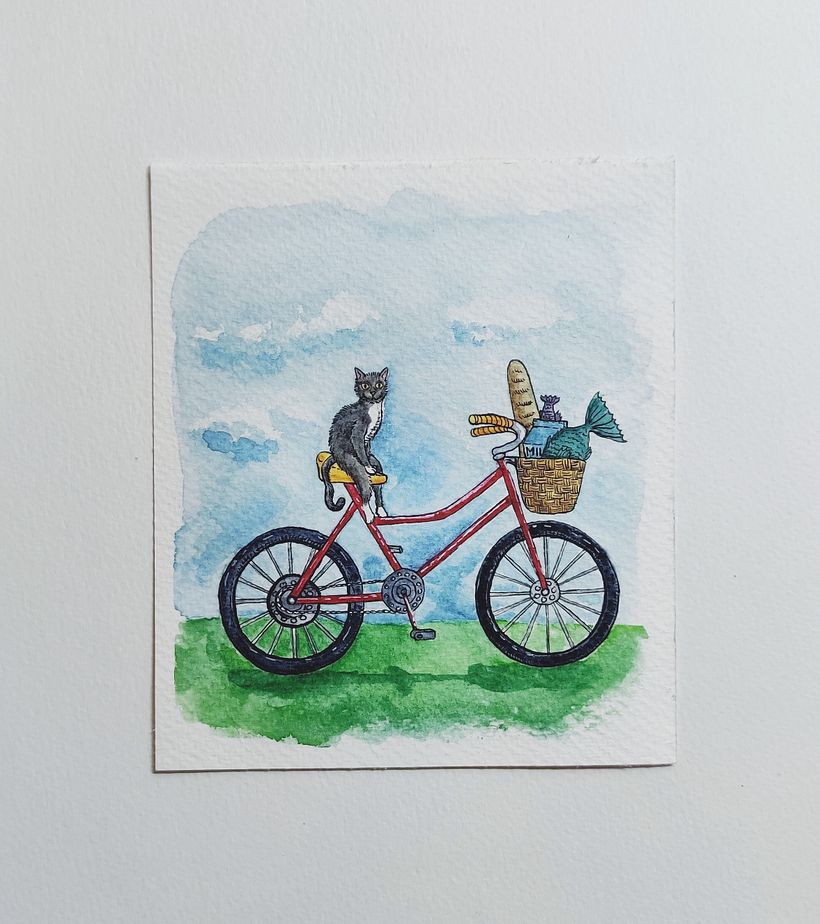 Día 27: bicicleta