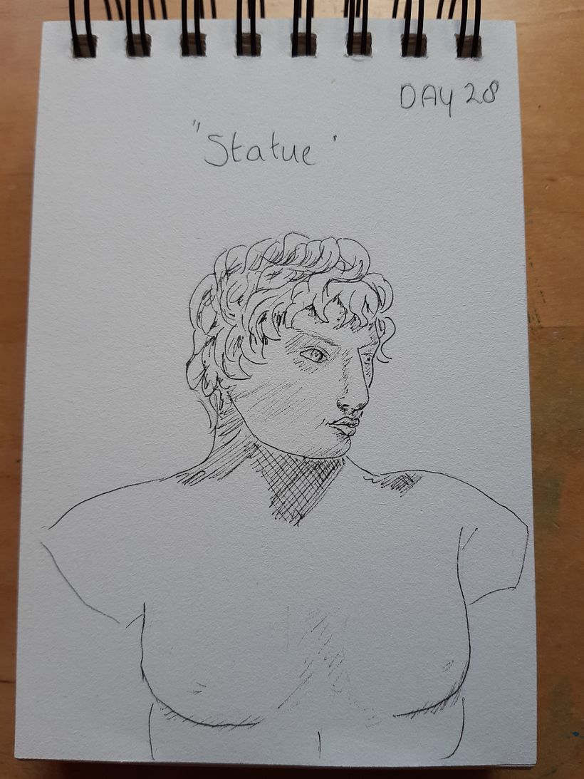 Day 28 Statue