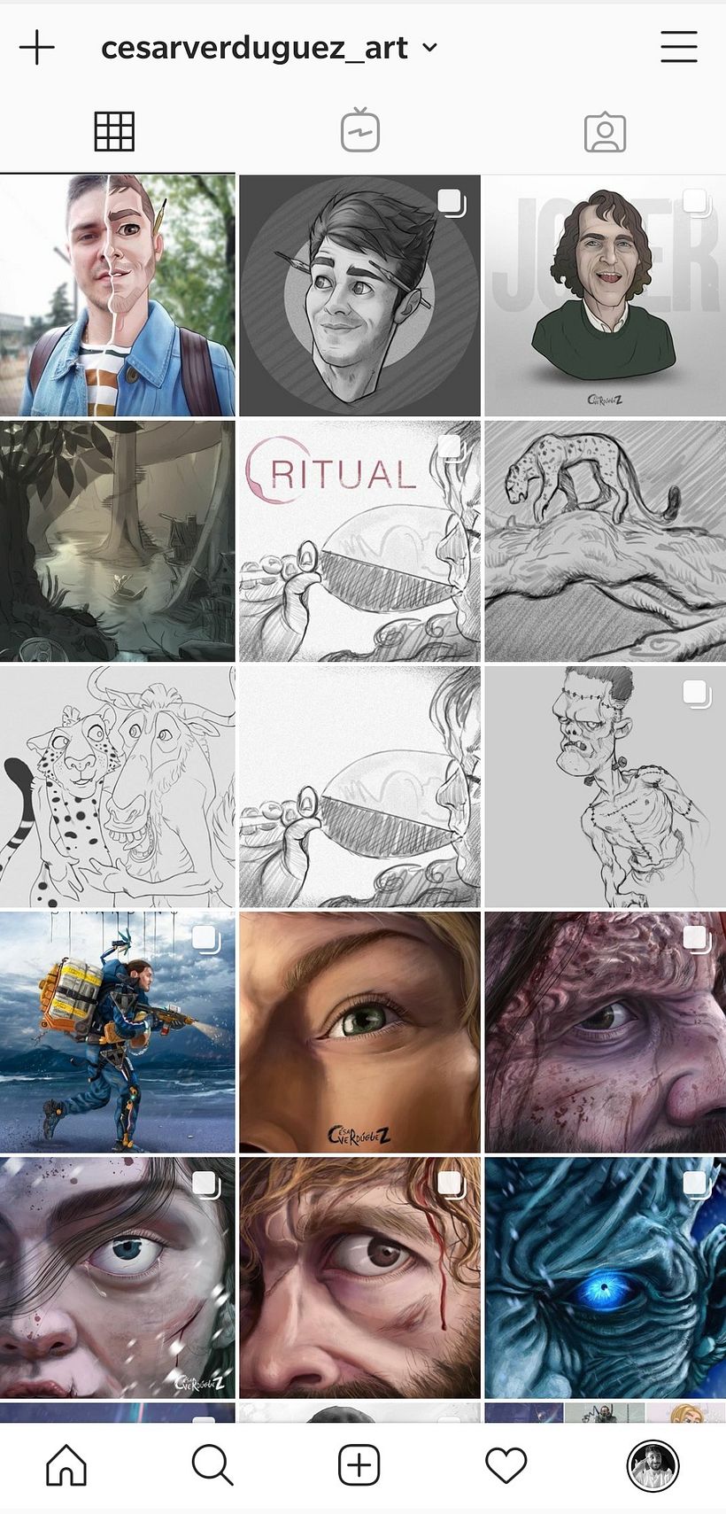 Hola! Dejo por aquí mi feed de instagram. Muchas gracias por lo aprendido en el curso!