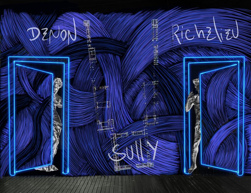 Projeto digital de pintura e iluminação que serão aplicadas em um Bar temático. Dez 2020.