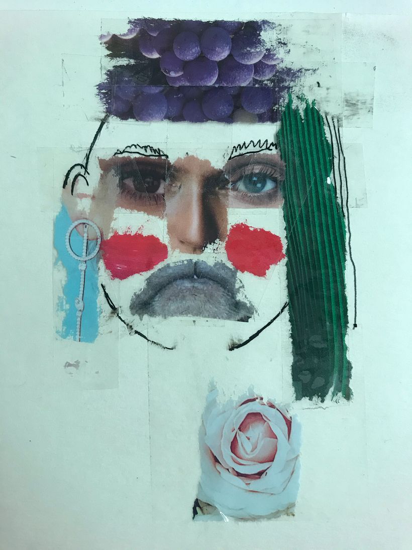 getting familiar with collage and I love it so much :) 