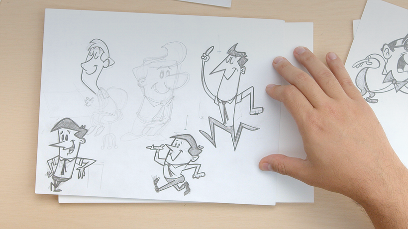 Tutorial Cartoon: cómo dibujar la personalidad de tus personajes 7