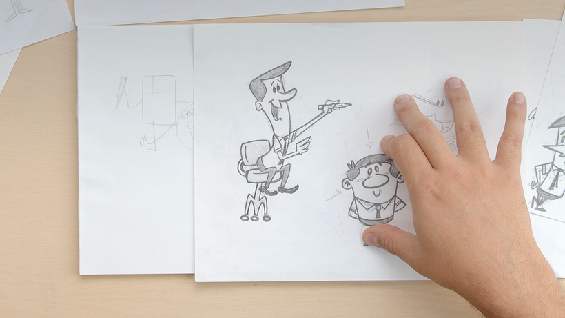 Tutorial Cartoon: cómo dibujar la personalidad de tus personajes 9
