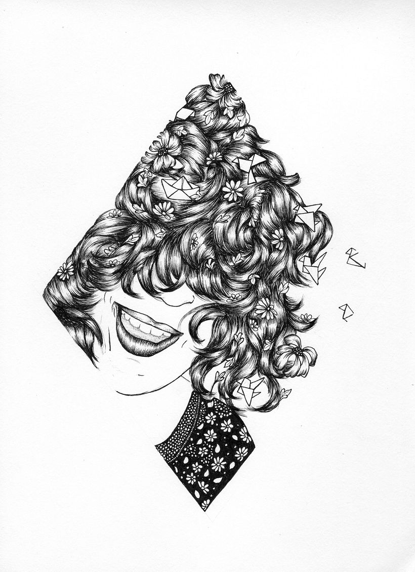 Los días en un patrón de rombos 0