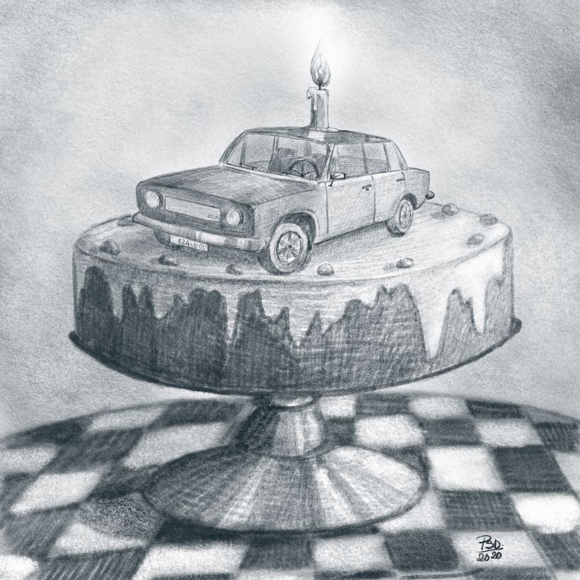 Dia 23 vehiculo #DMSTK31dias31dibujos