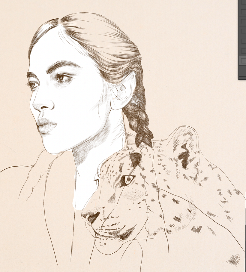 My project in Illustration Techniques with Digital Watercolor course 1